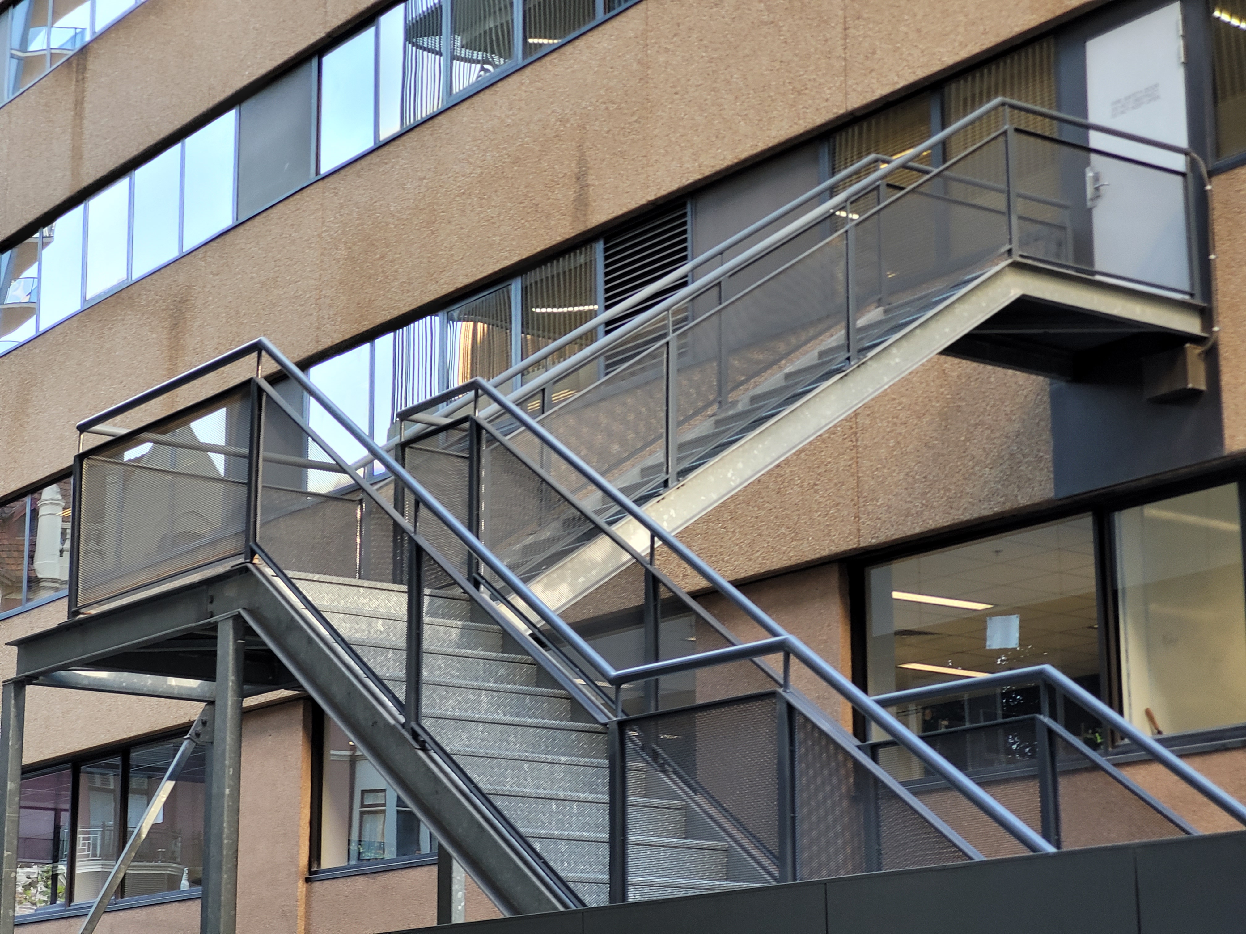 A photo of a building in Adelaide used for the song art for staircase by frokfrdk